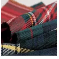 Tartan Fabric Top 100% indian cotton material yarn dyed twill style warm and light in weight Exceptionally Soft