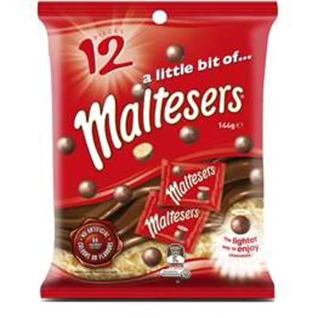 Сладкий шоколад, смешной пакет 12pk 144 г из Австралии, солодовый мяч