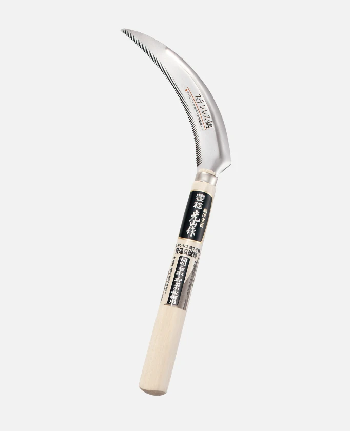 Высококачественная японская пила серп острый стальной кованый и сделано в Японии