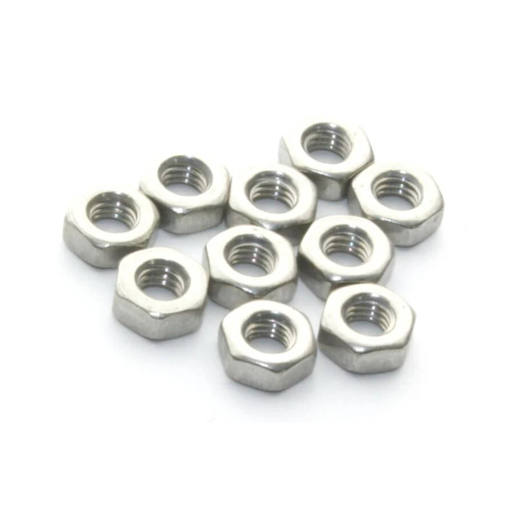 New Design Hexagon Nuts 100 % Pure M3 to M4 Hexagon Coupling Nuts