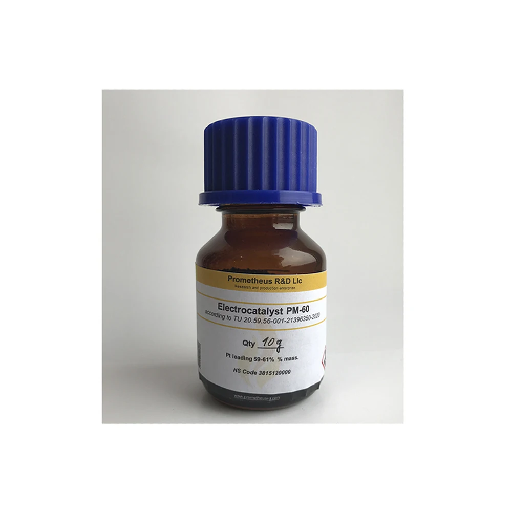 Платина на углероде 60% катализатор электрохимический вспомогательный агент, порошок катализатор Pt/C
