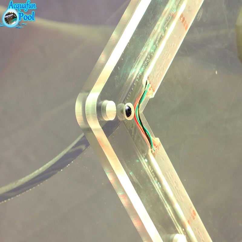 Colorfalls Lighted Waterfalls Weir Water Fountain Indoor led Waterfall Curtain