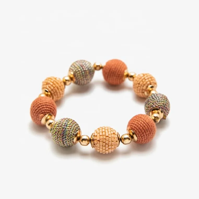 Online Shopping Handmade Fashion Body Jewelry Colorful Bead Detailed Bracelet for women Fashion From India GF_BL20191000