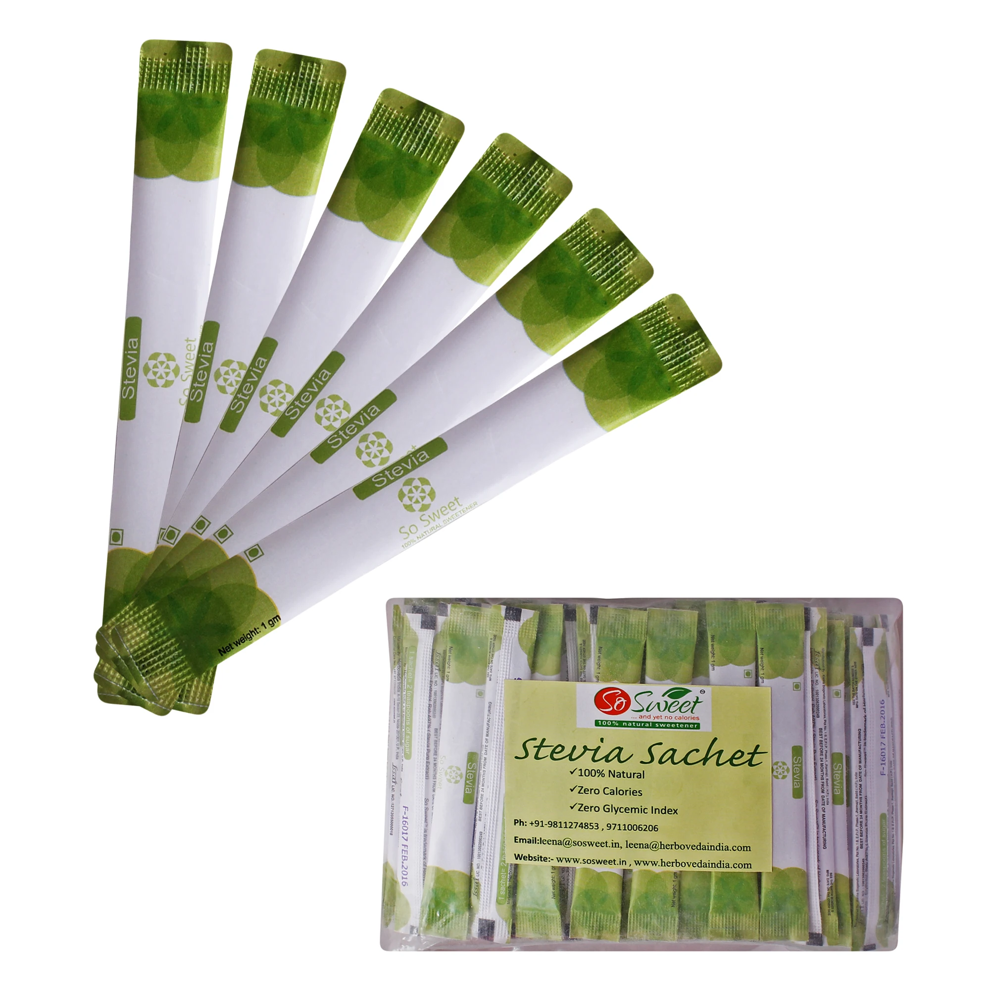 Stevia Sugar free sachet at  best price