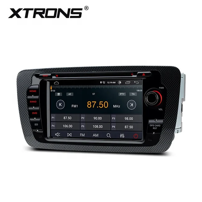 
XTRONS radio android for seat ibiza 6j / fr / cupra with full rca output, car multimedia system 