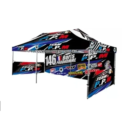 Commercial Waterproof Aluminum Folding Pop Up Full Color Tent , Custom Printed Outdoor Marketing Events Canopy Tent