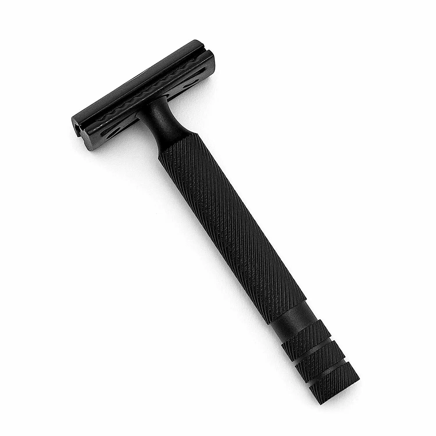 Genuine black Safety Razor Double Edge Razors +10 Free Blades & Pouch travel kit