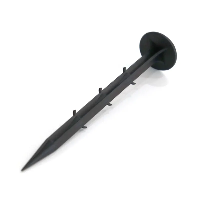 PP Ground Cover Nails Plastic Pegs Geotextile Pins Weed Mat Pins for Horticultural Fabrics