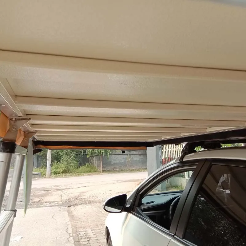 Monster4WD 2 to 4 person Large Side Open hard shell roof top tent with annex room