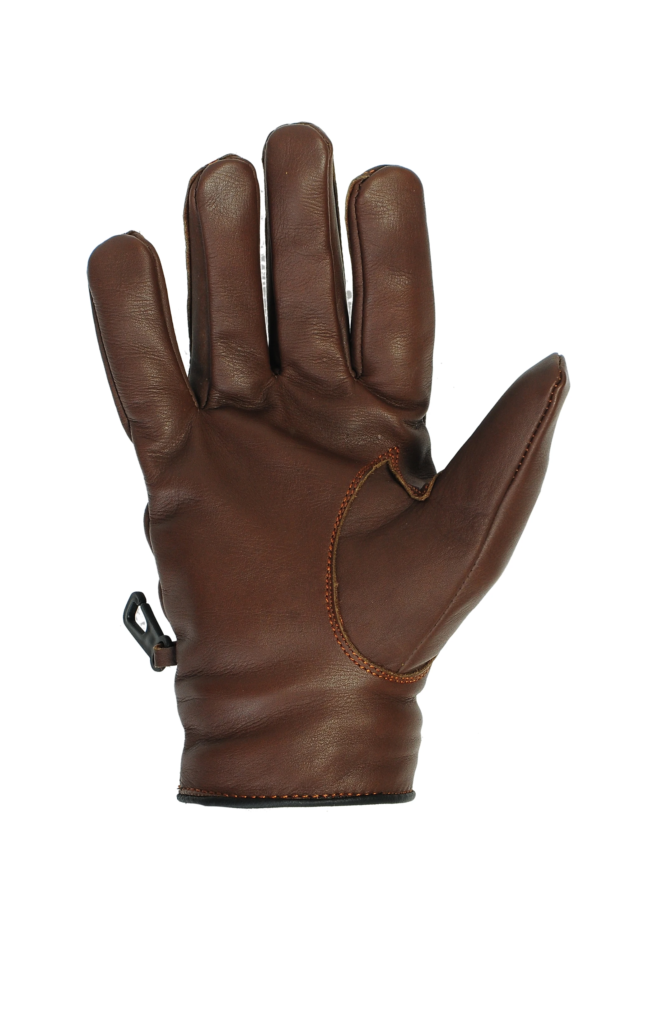Genuine Leather Full Fingers Reverse Stitched Anti Slip Firm Grip Breathable TouchScreen Driving Gloves