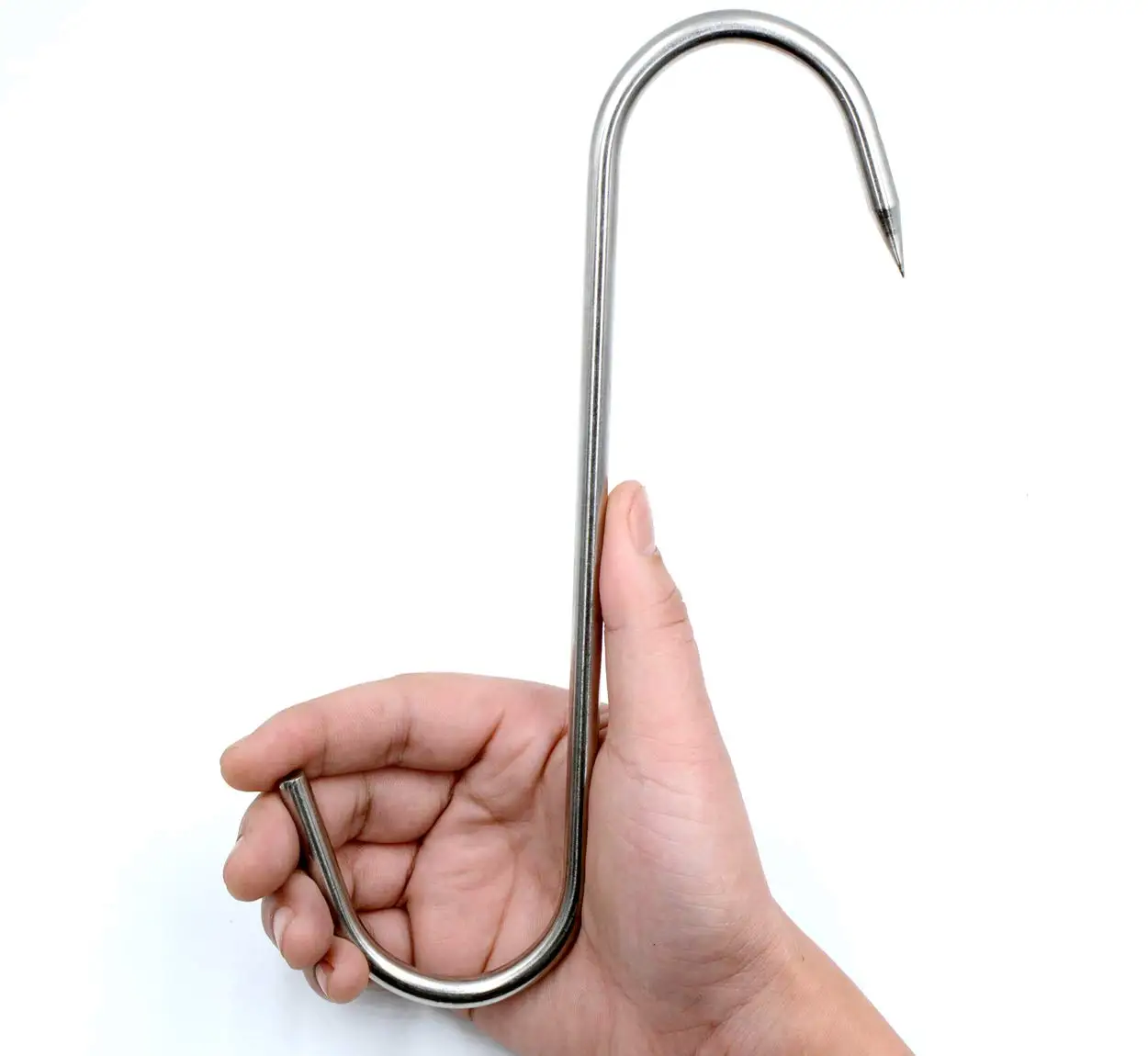 10 Inch 8mm Thick Stainless Steel  Meat S Hooks