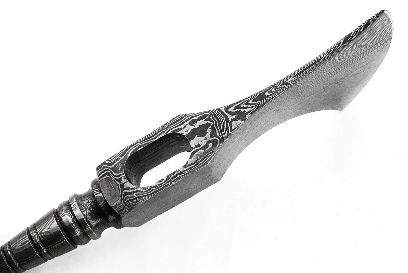 
Damascus Steel Camping Hatchet Axe Hand Forged Viking Axe Head For Handle Edge Set Auto OEM 