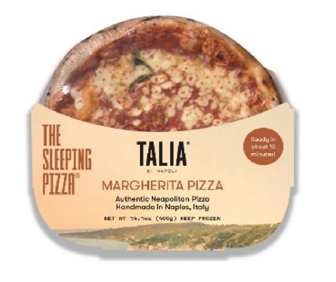 100% Natural Fully Baked Frozen Handmade Margherita Pizza   No preservatives No additives No GMOs