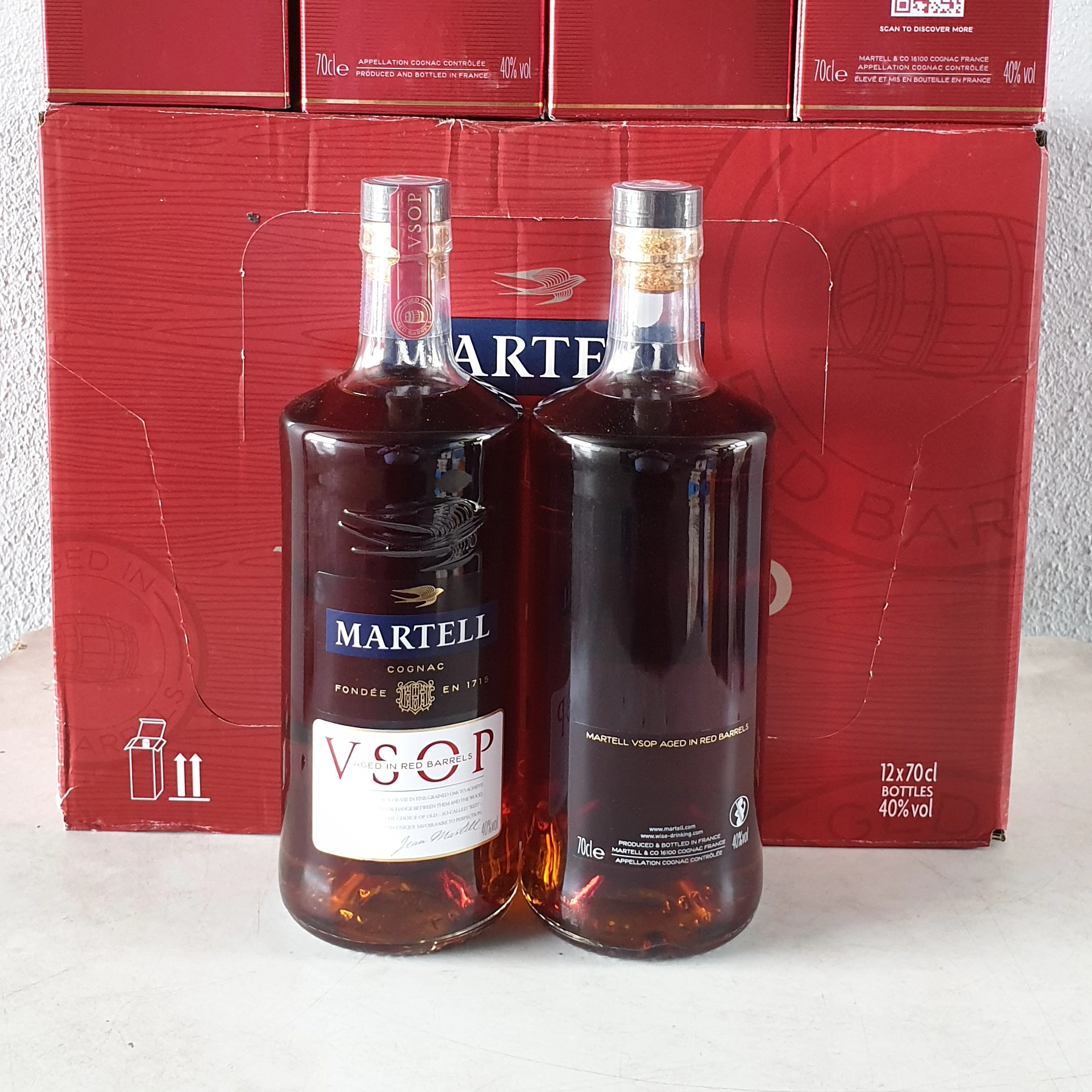 
AUTHENTIC LUXURY MARTELL VSOP 70CL 