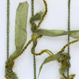 Japanese unique paper flag nylon synthetic fiber knitted yarn for accessory and fashion