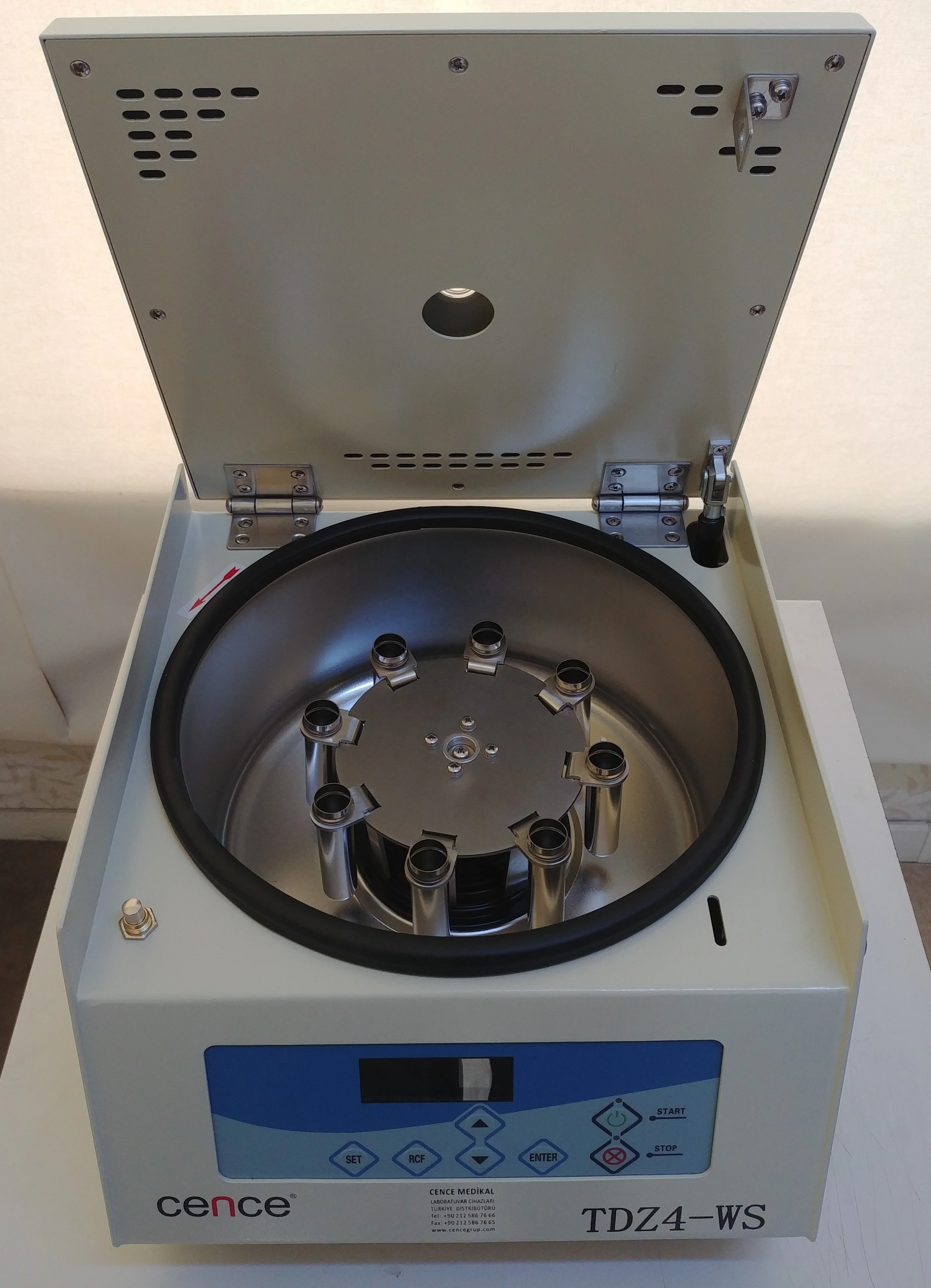 High Quality TDZ4-WS Low Speed Desktop Centrifuge with 8 Tubes Swing Rotor Brushless Motor