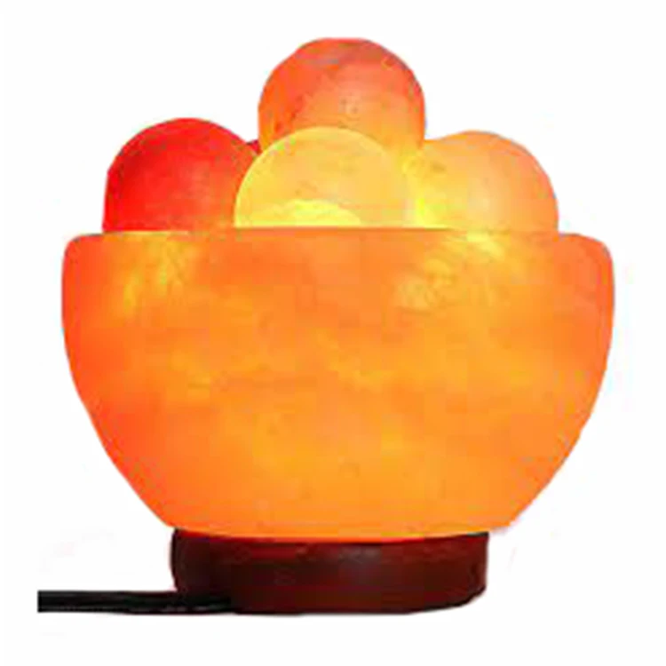 The best highest quality 100% Rock Himalayan natural pink salt now in competitive price  fire bowl with rounded balls