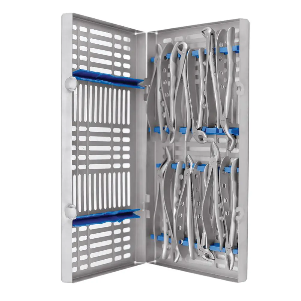 Surgical Stainless Steel Dental forceps Kit Dentist Instruments Equipment Dental Tool Set