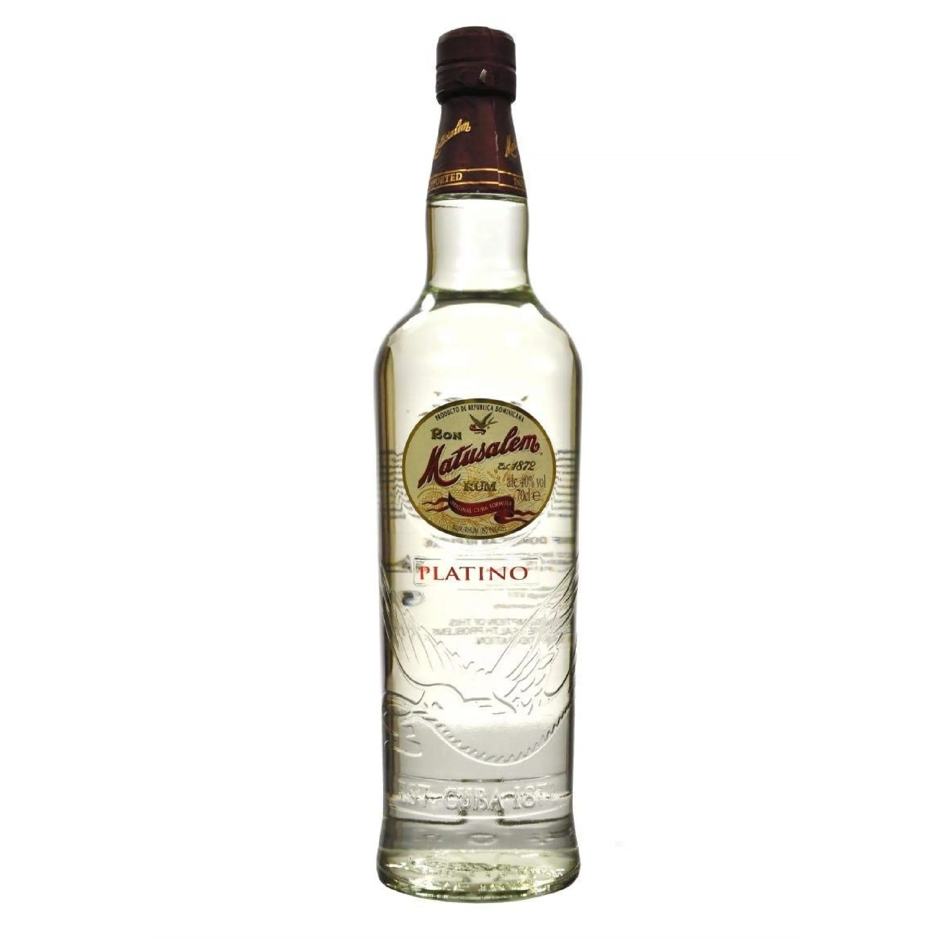 
 Ron Matusalem Platino 0,70 Litros 40% (R) 0.70 L.  