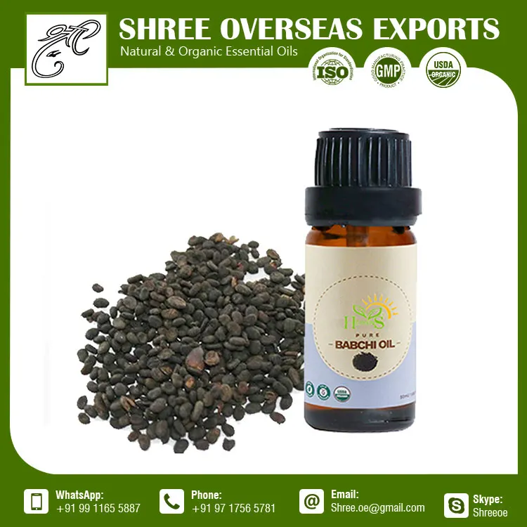 100% Pure Organic Babchi Seed Oil