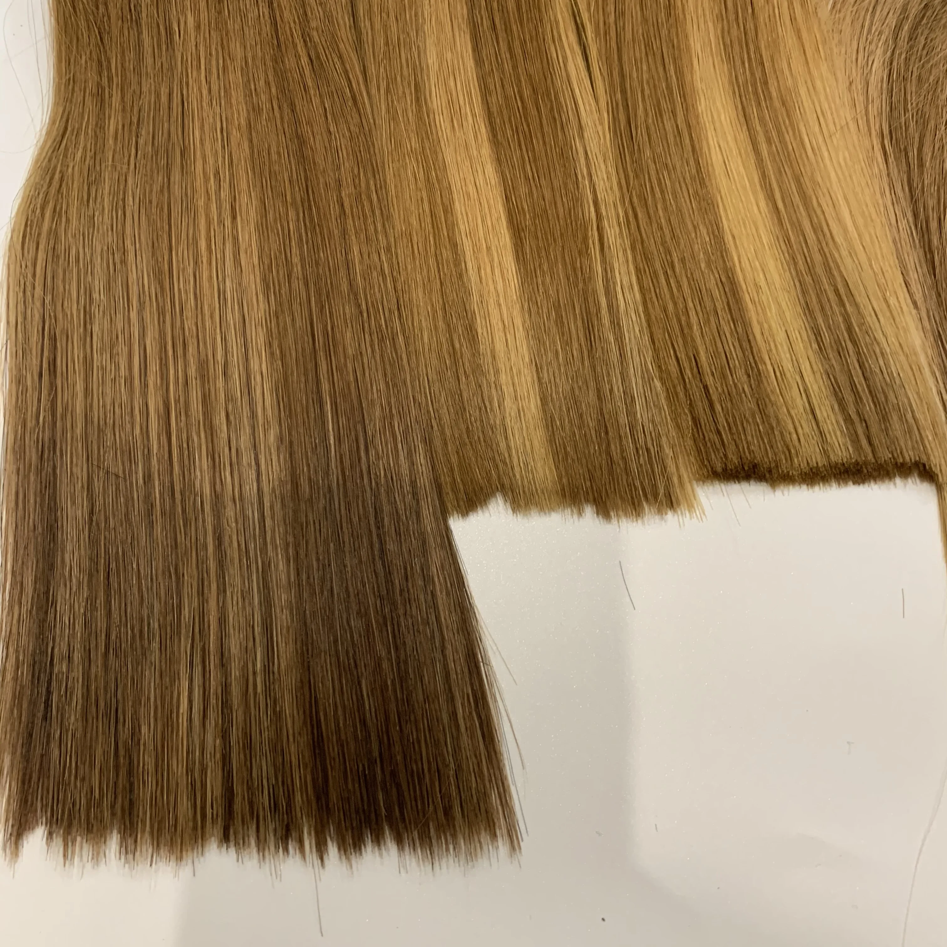 Высококачественные вьетнамские человеческие волосы специальный цвет наращивание