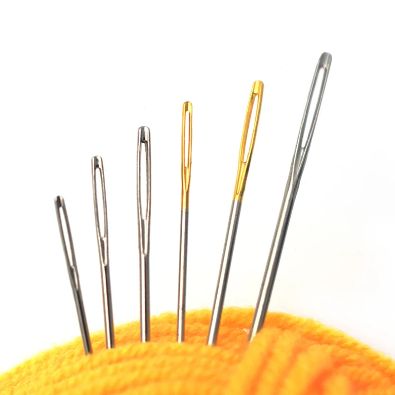 Prym Embroidery Needle Sewing Needle Hand-sewing Stainless Steel Tapestry Blunt Point with Gold Eye 1.00 x 43 mm