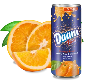 
Fruit drink juice with Pulp Tin can - Health Organic Fruit Drinks 