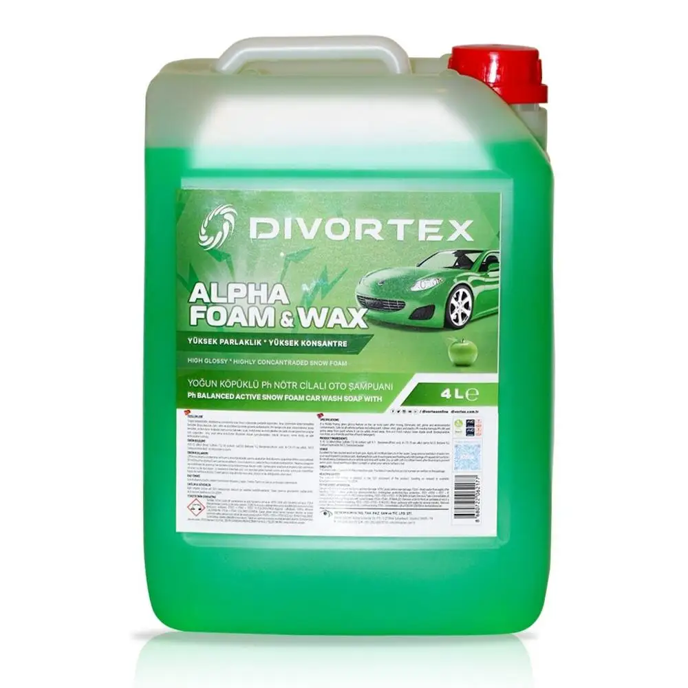 
Divortex Alpha Foam pH Neutral Polished Auto Shampoo 4 Lt 