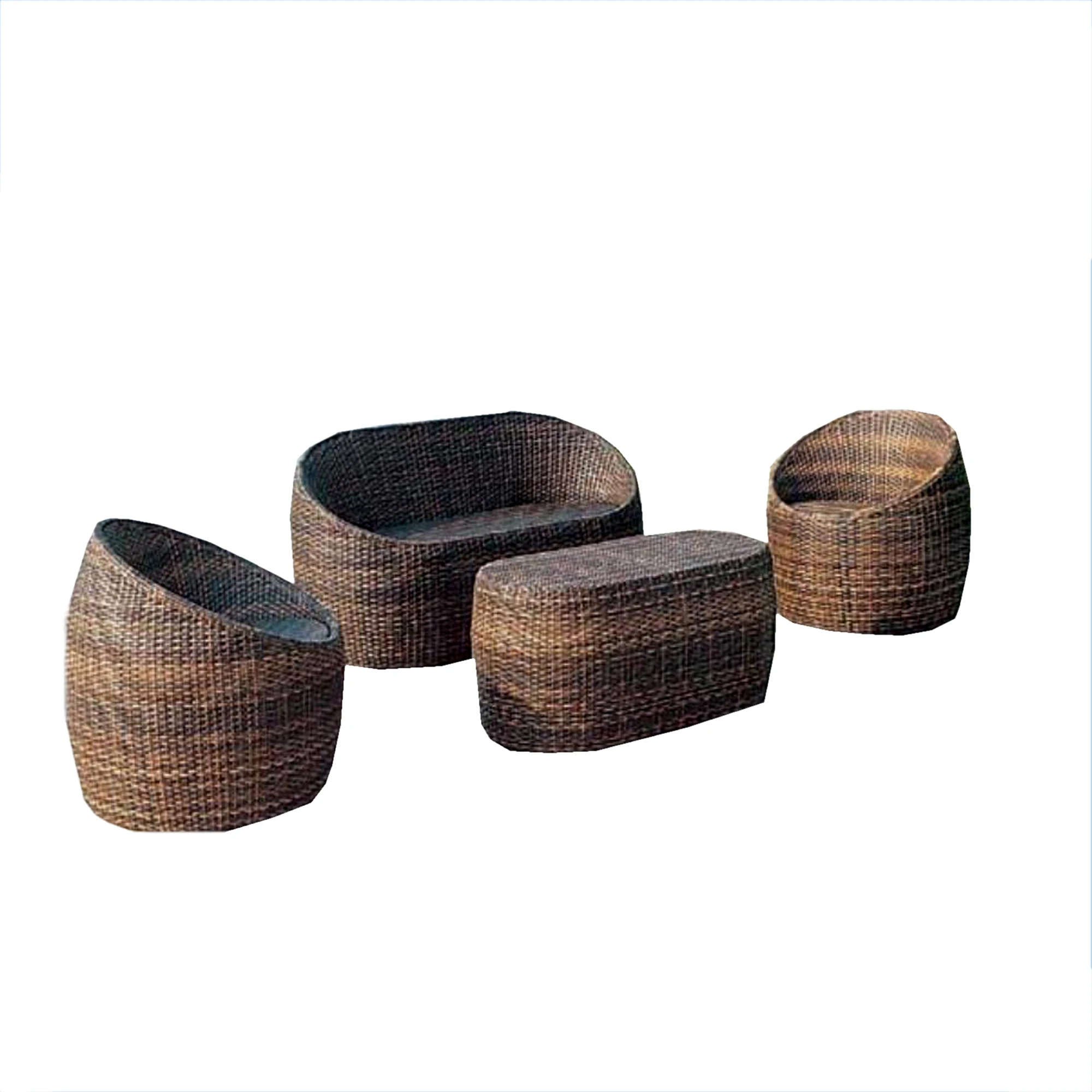 high quality aluminium outdoor sofa sets modern luxury patio garden sofa set rattan wicker wholesale price