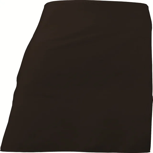 Французский фартук с двойной строчкой для барбекю 35% хлопок 65% полиэстер и логотип на заказ