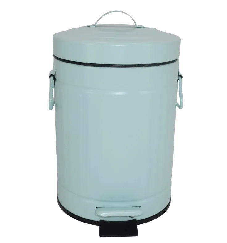 Надежное желтое надежное круглое хранилище для отходов, 5 л