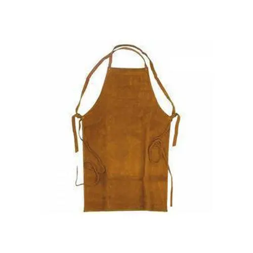 Wholesale welding Leather apron of premium quality Men Heat Flame Resistant Heavy Duty  Work Shop Tool Apron  with six pocket