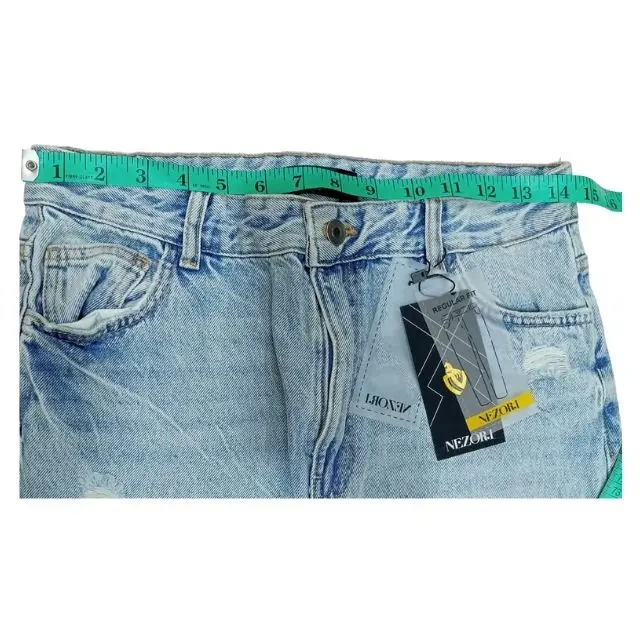 Women Blue Straight Fit light fade mid rise Slash Knee Jeans