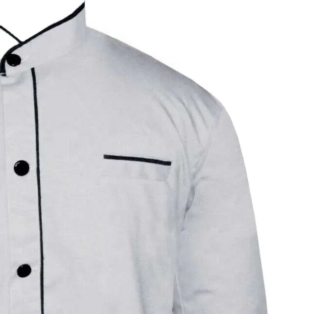 Hot selling high quality chef jacket restaurant uniform kitchen cooking chef coat