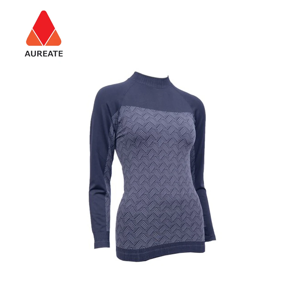 
Seamless Women T Back Thin Section Set Body Shaping Thermal Underwear Suit 