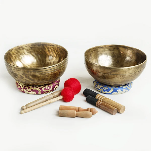 Top Selling Product Tibetan Singing Bowl Set-Meditation Sound Bowls Metal Crafts Tibetan Yoga Meditation Singing Bowl