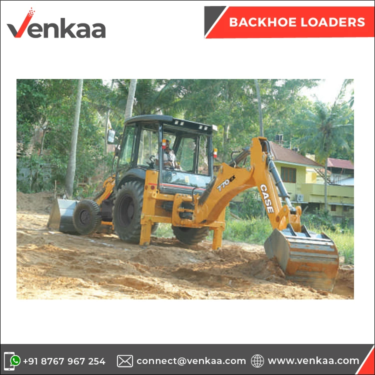 High Performance 332 NM Maximum Torque 1300 RPM Construction Machinery Backhoe Loaders