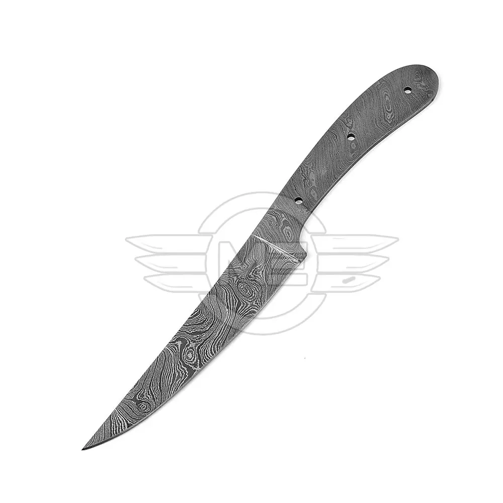 
Custom Damascus Handmade Hunting Blank Blade Knife 