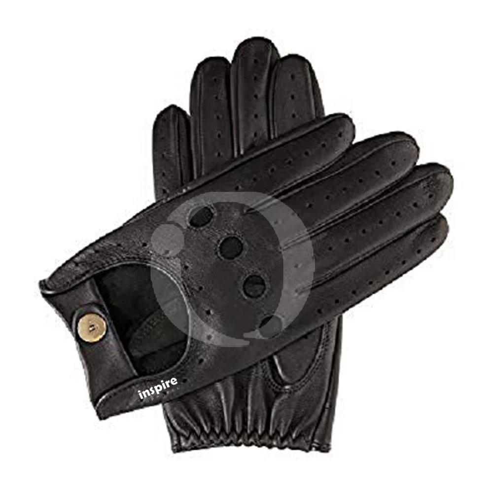 
Unique Style Top Quality Car Drive Leather Gloves For Driver Hot Selling Best Design Gloves By Inspire Apparel 