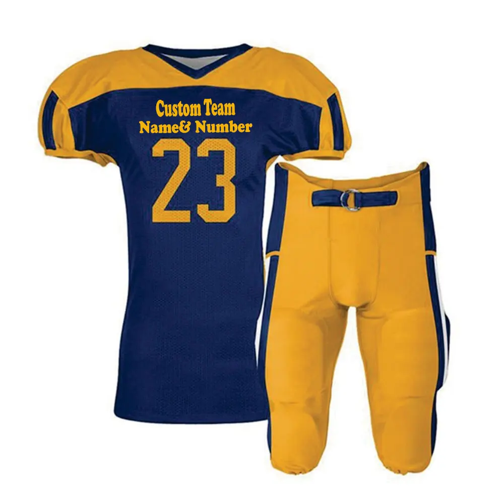 New Design Customized American Football Jerseys Custom Good Price American Football Uniforms