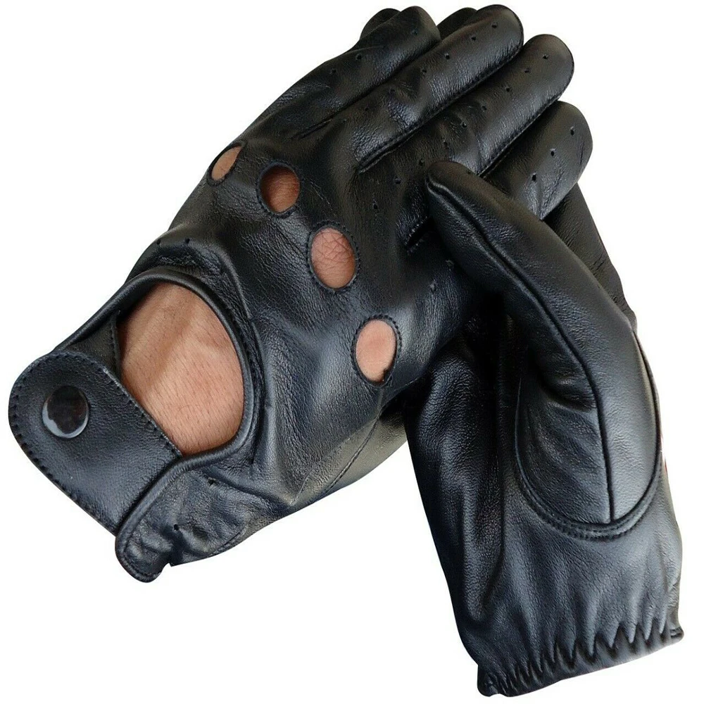 Fashion Leather Gloves Fashion Winter Warm Lady Deerskin Driving Leather