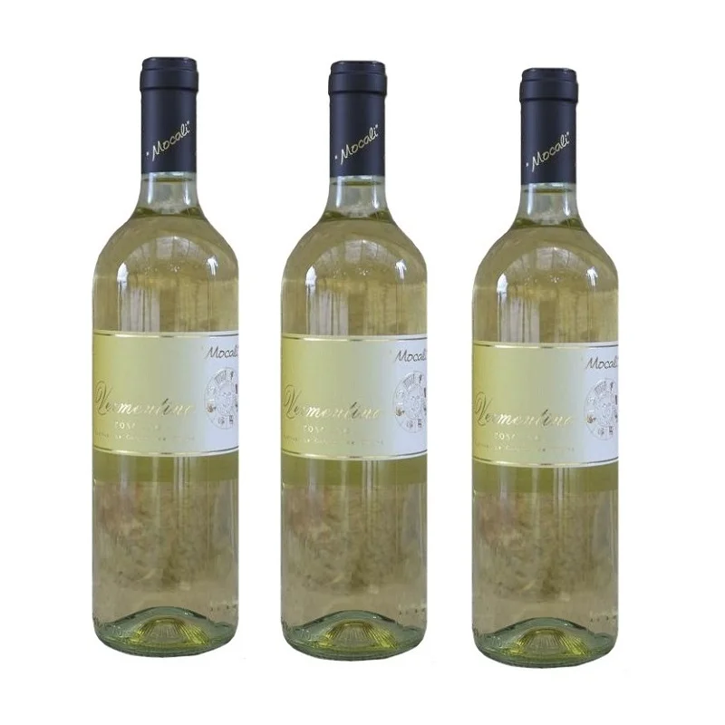 HOT SALE ITALIAN WHITE WINE BIANCO TOSCANO VERMENTINO IGT 750ml FOR EXPORT BOXES 3 BOTTLES