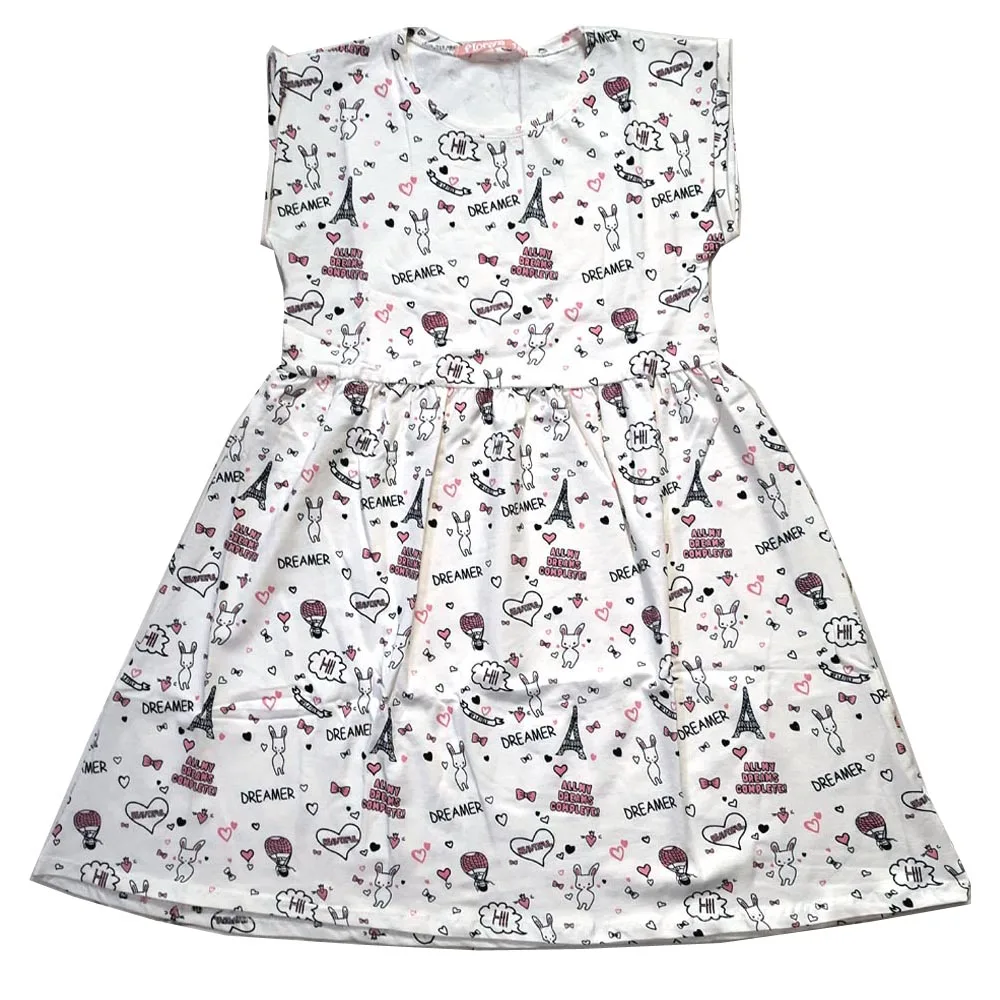 New Arrival Wholesale Summer Children Dress Cute  Kids Clothes Girl Dress girls puffy dresses for kids