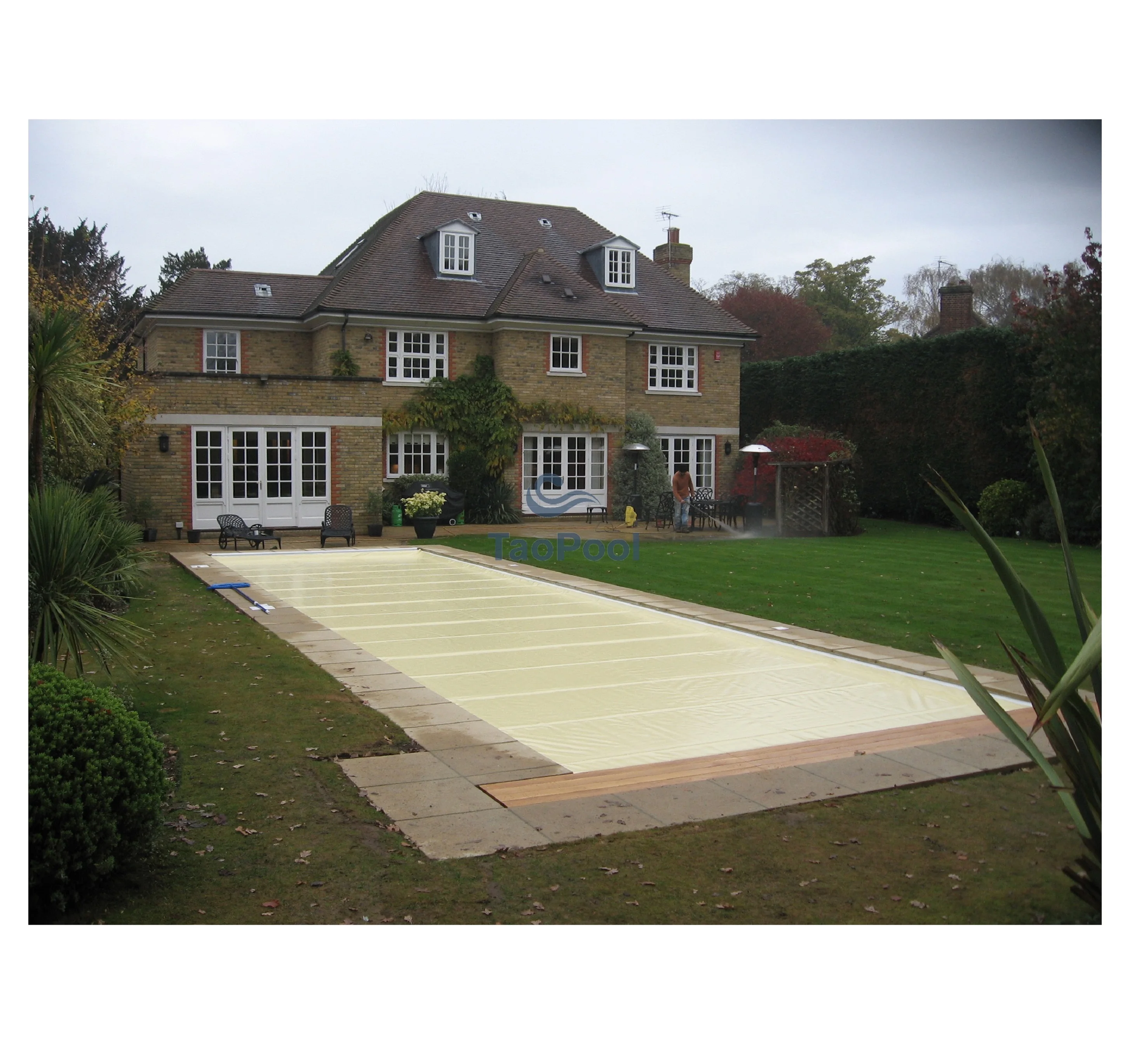 New Design Customized PVC Tarp Swimming Pool Cover Safety For Outdoor Use