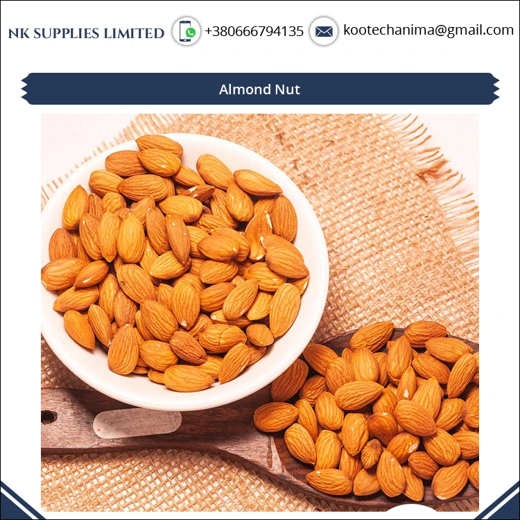 
Exceptional Quality Premium Roasted Almond Nuts from Genuine Ukraine Supplier 
