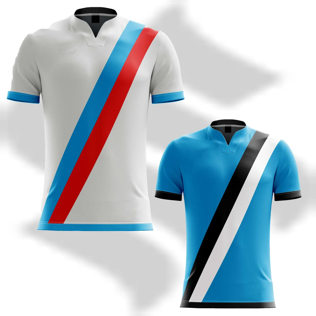 sublimation kids t shirts Football jersey boys child soccer Training Uniforms