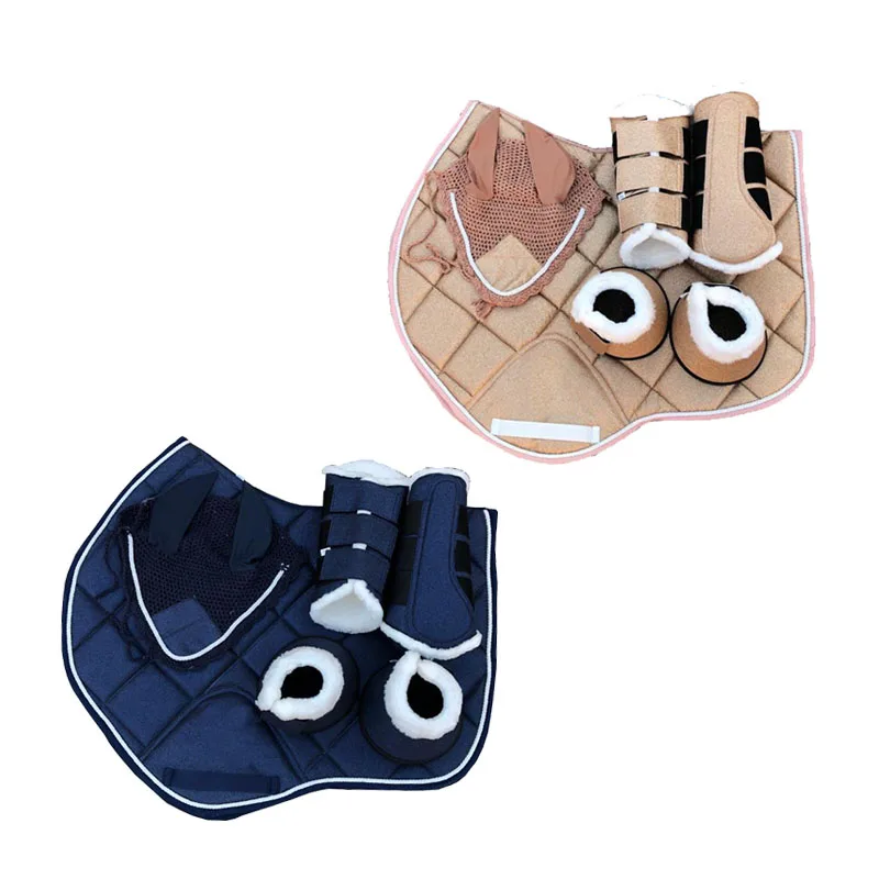 Седло высокого качества мягкое седло для конного спорта из ткани Выездки/универсальные аксессуары верховой езды