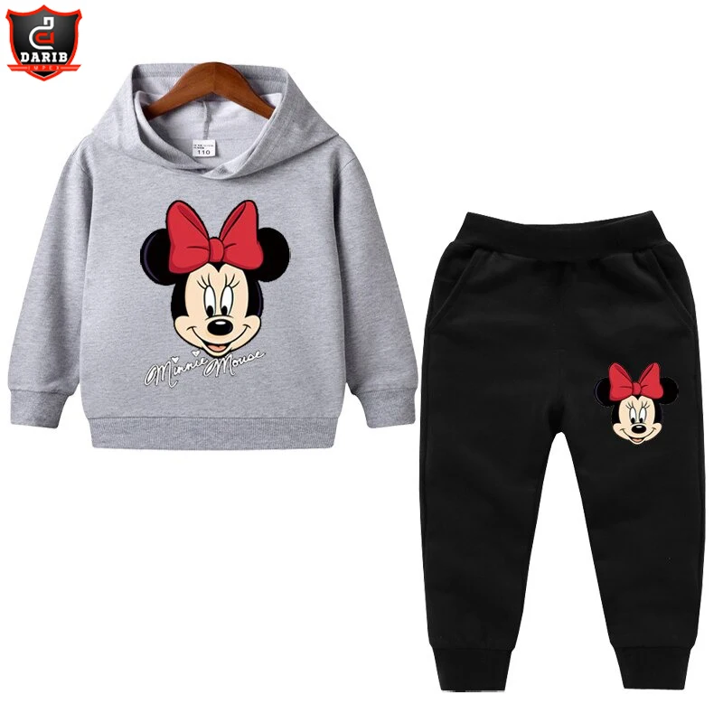 OEM Custom Logo Fleece Cotton Hoodie Two Piece Sweatsuit Boys Jogger Set Kids Tracksuit