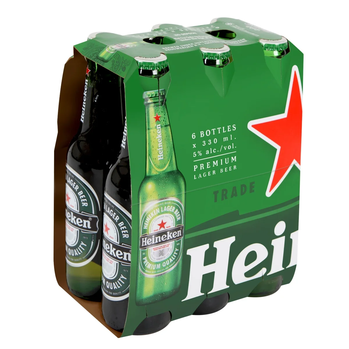 Heinekens Larger Beer 330ml X 24 Bottles