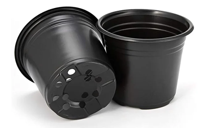 Small And Big Sizes Plastic Plant Pots Flower Containers For Seeding Starting Planter Garden Office